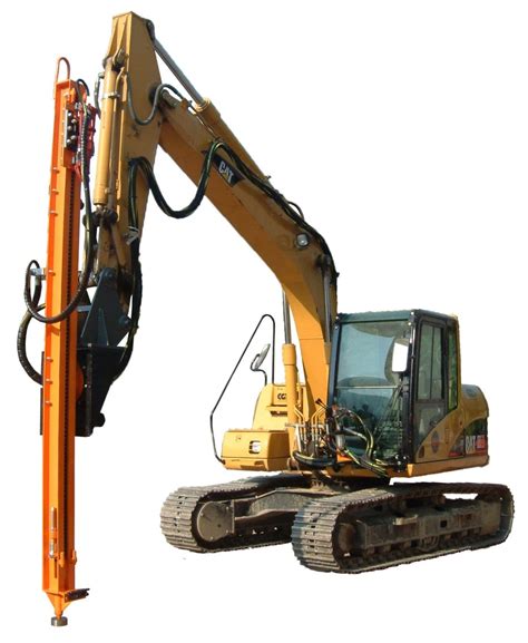 hydraulic drill for an excavator